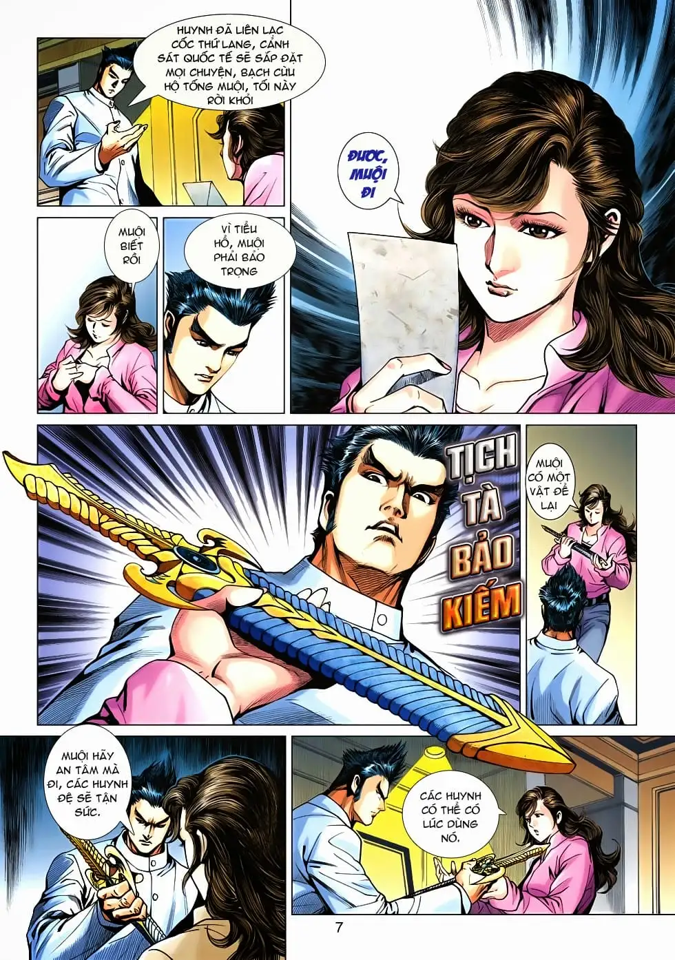 Truyện Tranh Tân Tác Long Hổ Môn trang 4