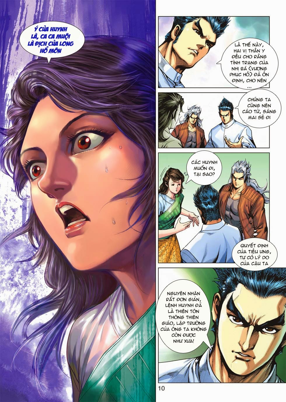 Truyện Tranh Tân Tác Long Hổ Môn trang 4