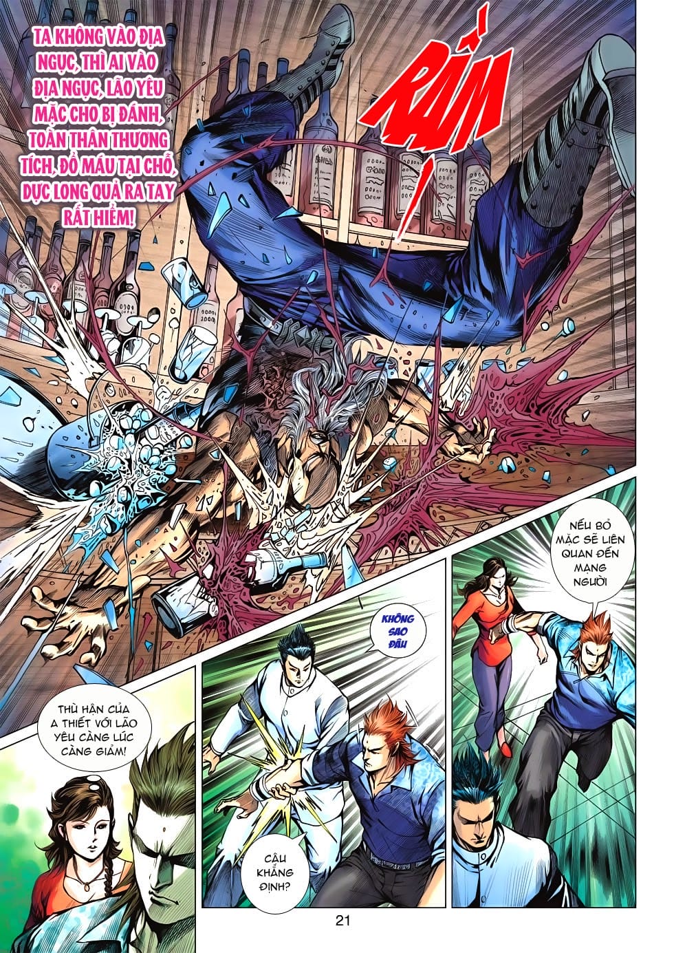 Truyện Tranh Tân Tác Long Hổ Môn trang 4