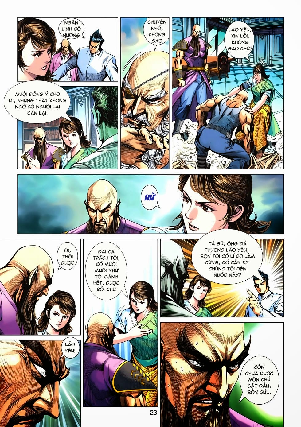 Truyện Tranh Tân Tác Long Hổ Môn trang 4