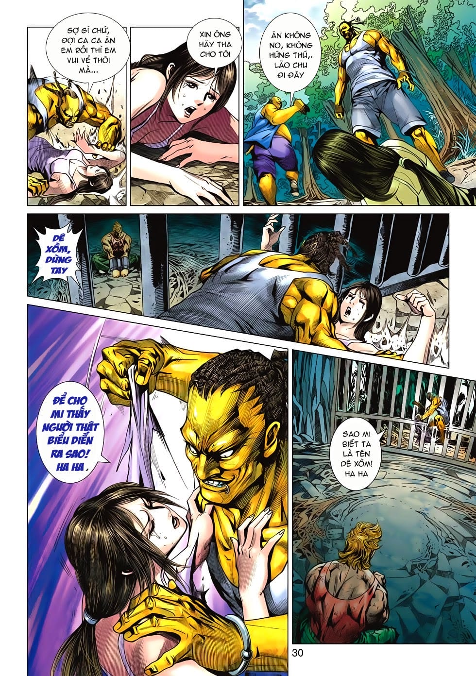 Truyện Tranh Tân Tác Long Hổ Môn trang 4