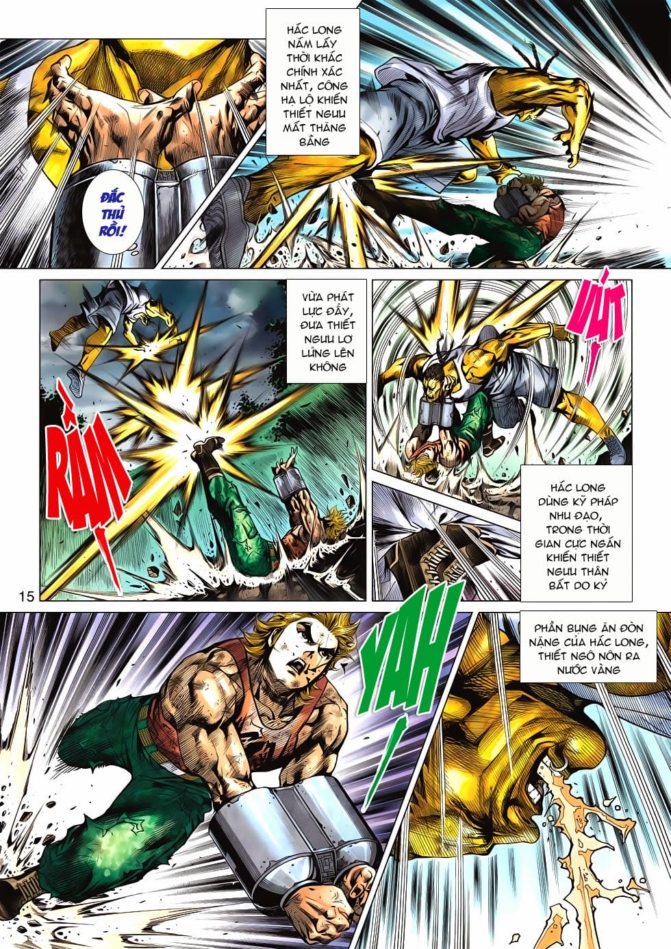 Truyện Tranh Tân Tác Long Hổ Môn trang 4