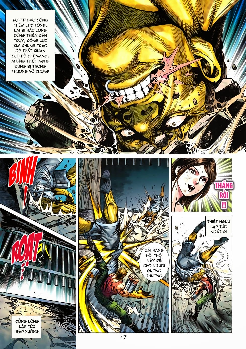 Truyện Tranh Tân Tác Long Hổ Môn trang 4