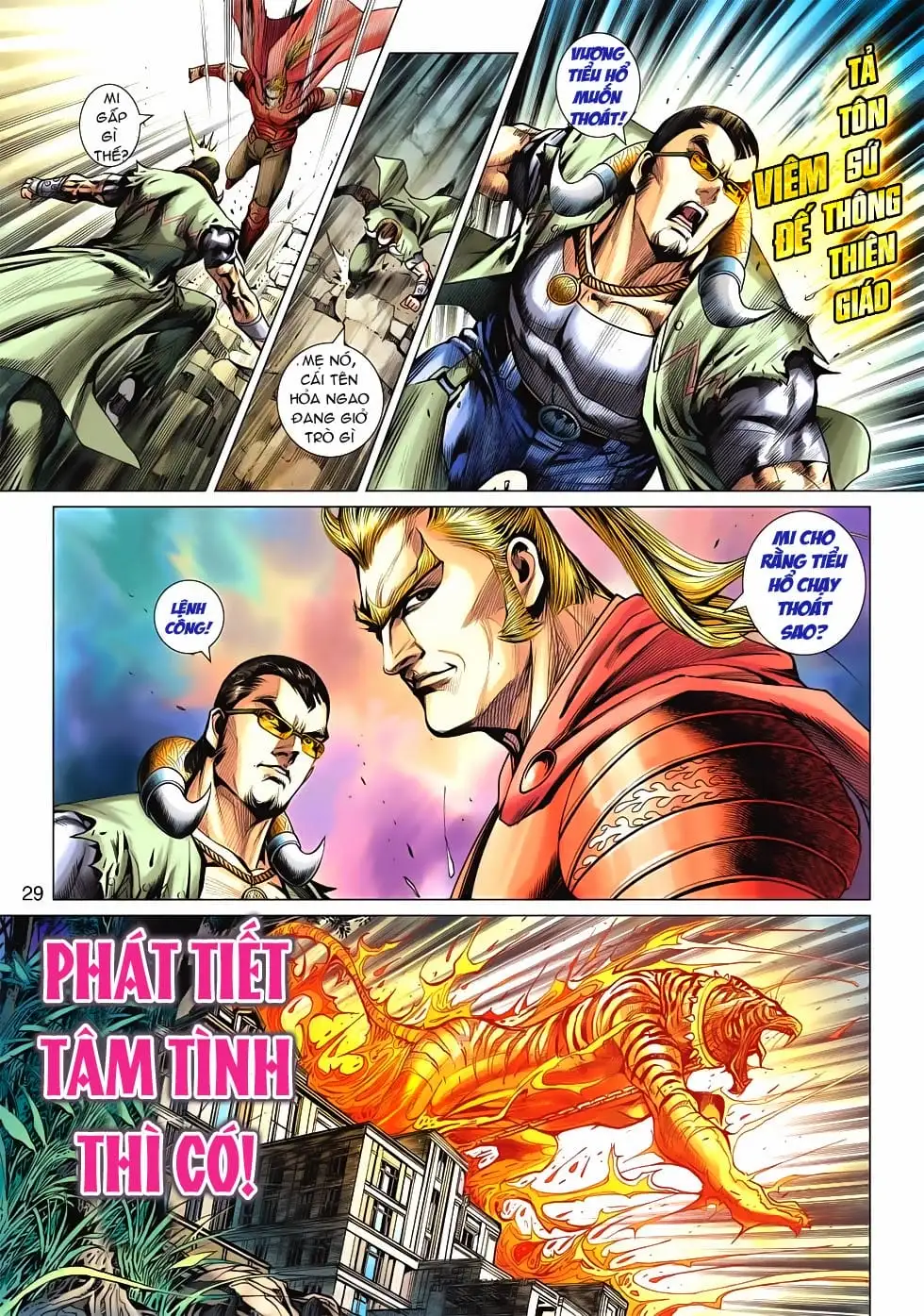 Truyện Tranh Tân Tác Long Hổ Môn trang 4