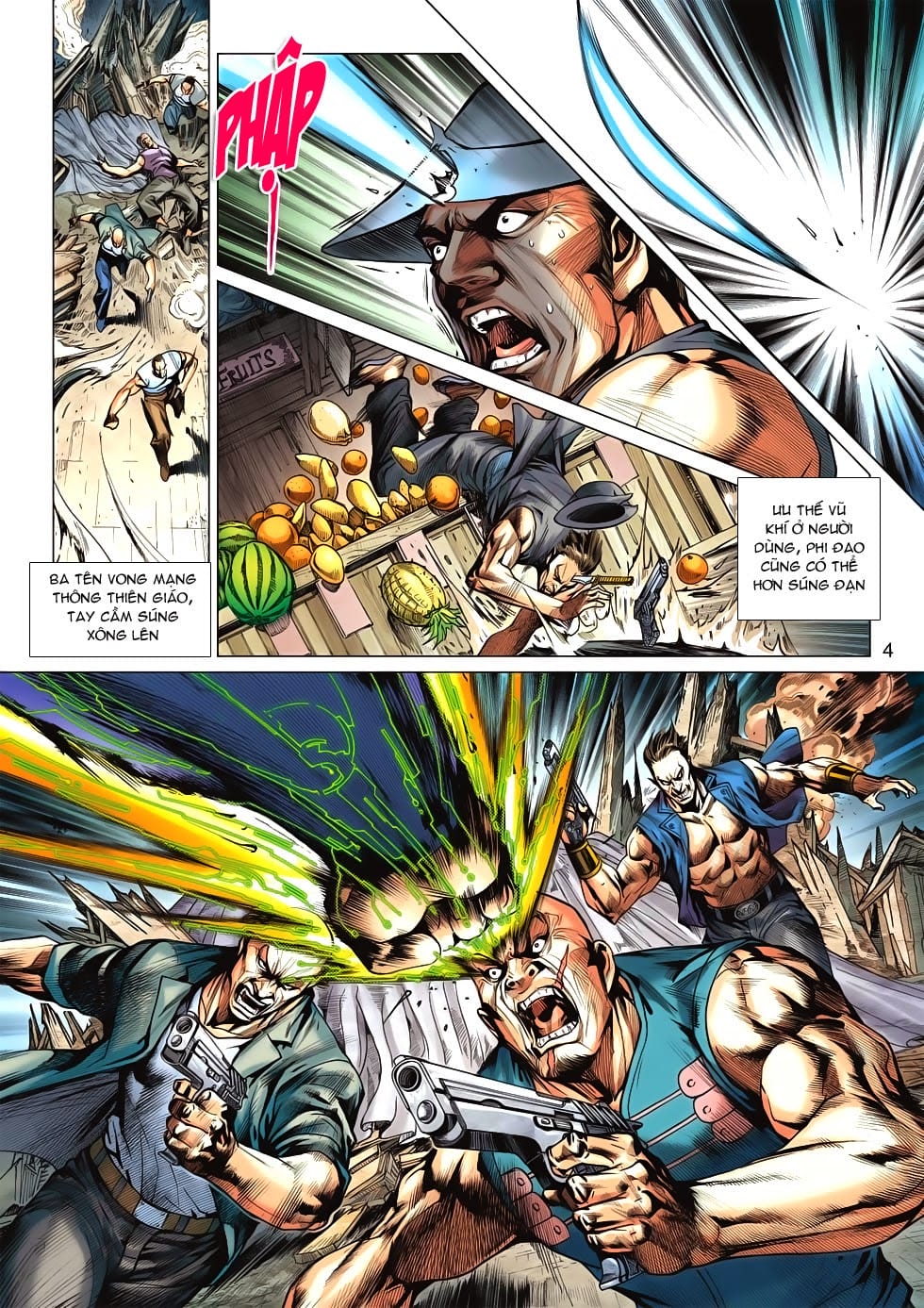 Truyện Tranh Tân Tác Long Hổ Môn trang 4