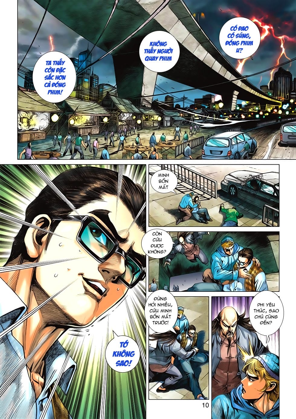 Truyện Tranh Tân Tác Long Hổ Môn trang 4