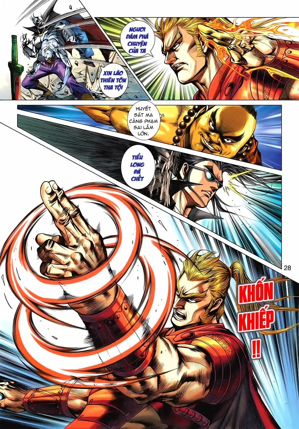 Truyện Tranh Tân Tác Long Hổ Môn trang 4