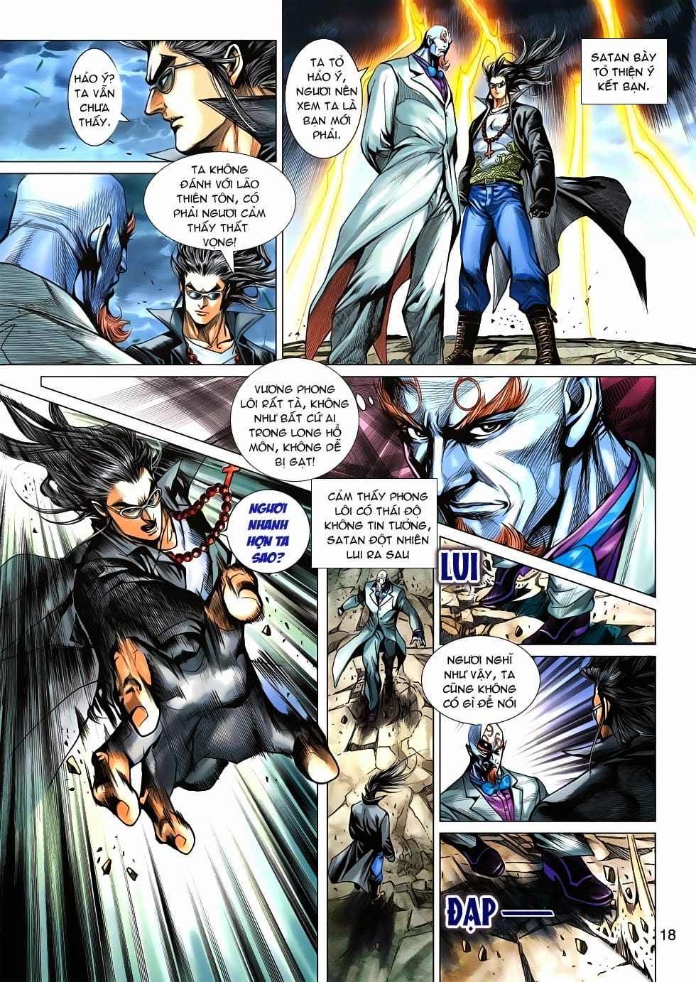 Truyện Tranh Tân Tác Long Hổ Môn trang 4