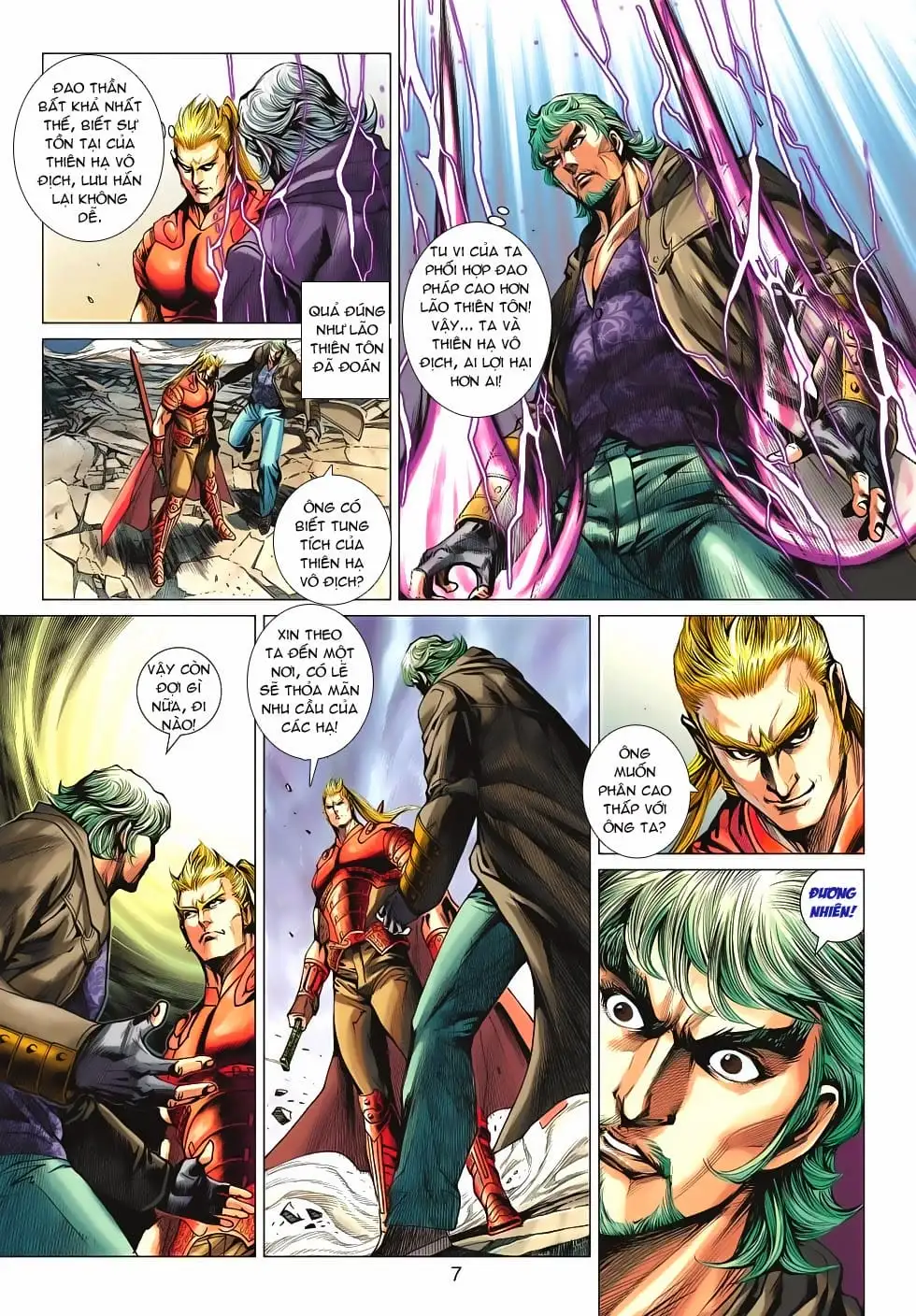 Truyện Tranh Tân Tác Long Hổ Môn trang 4