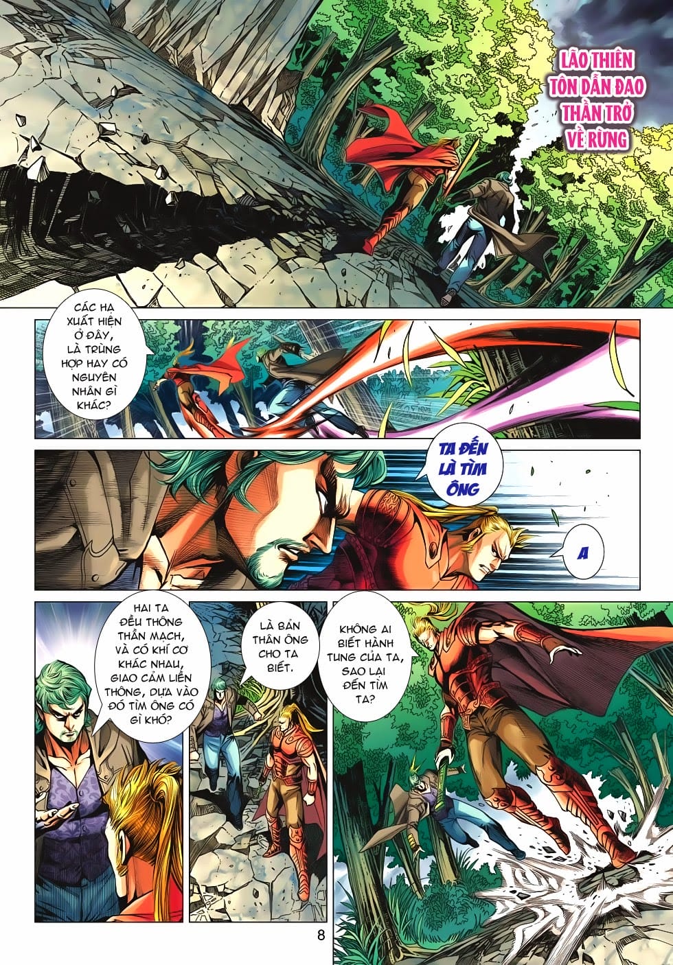 Truyện Tranh Tân Tác Long Hổ Môn trang 4