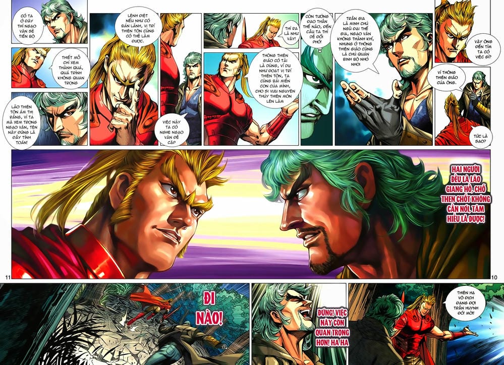 Truyện Tranh Tân Tác Long Hổ Môn trang 4