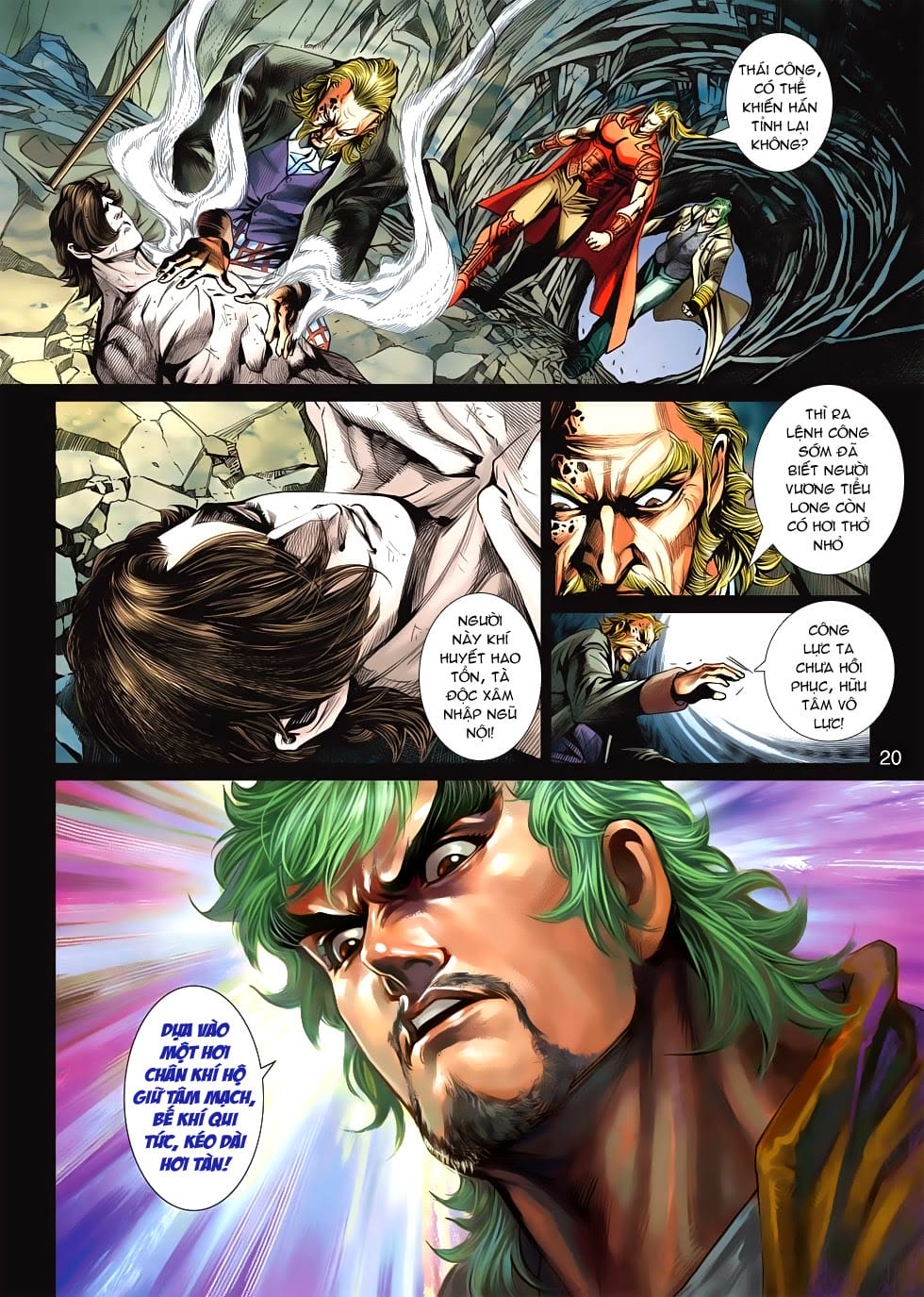 Truyện Tranh Tân Tác Long Hổ Môn trang 4