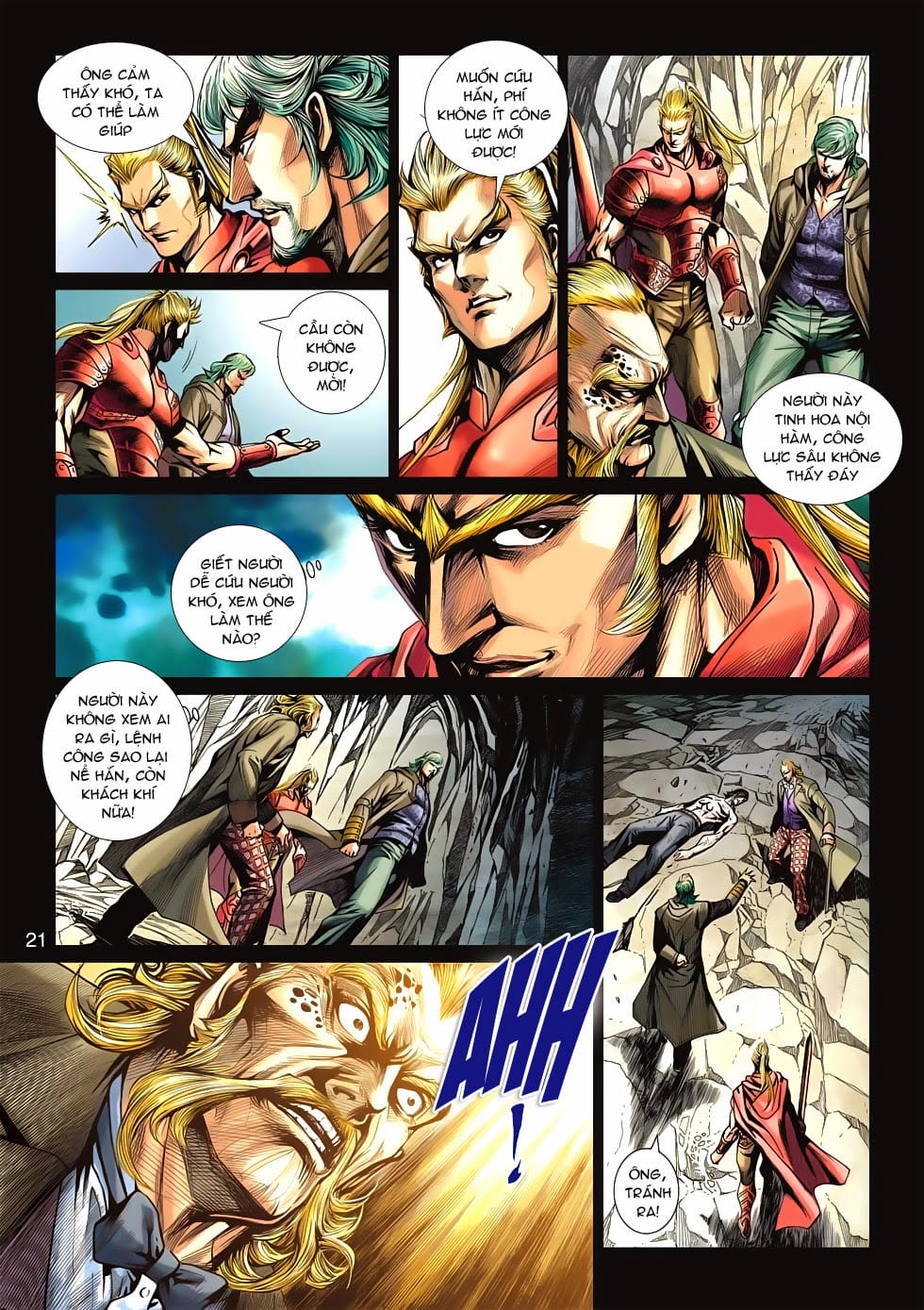 Truyện Tranh Tân Tác Long Hổ Môn trang 4