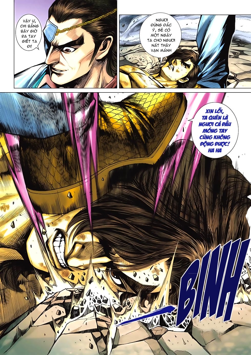 Truyện Tranh Tân Tác Long Hổ Môn trang 4