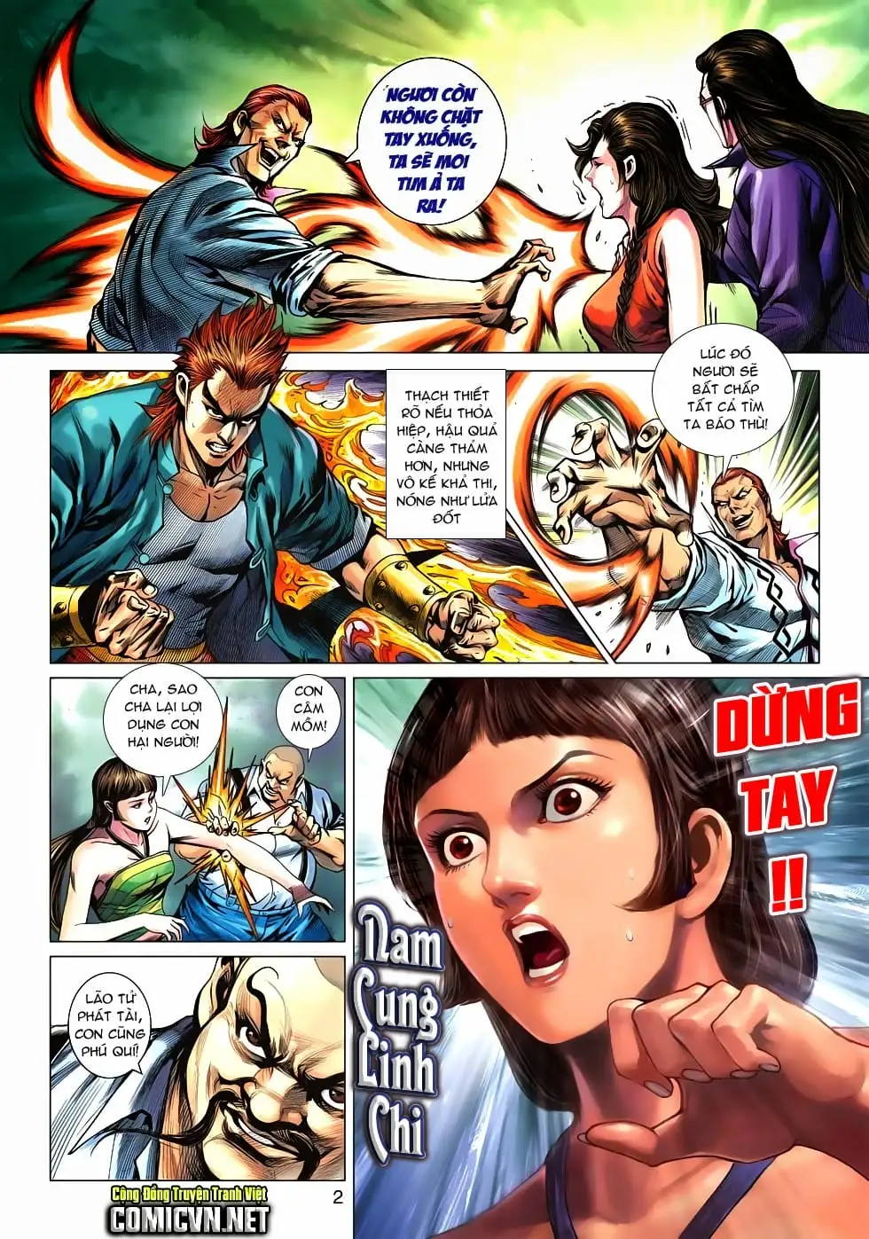 Truyện Tranh Tân Tác Long Hổ Môn trang 4