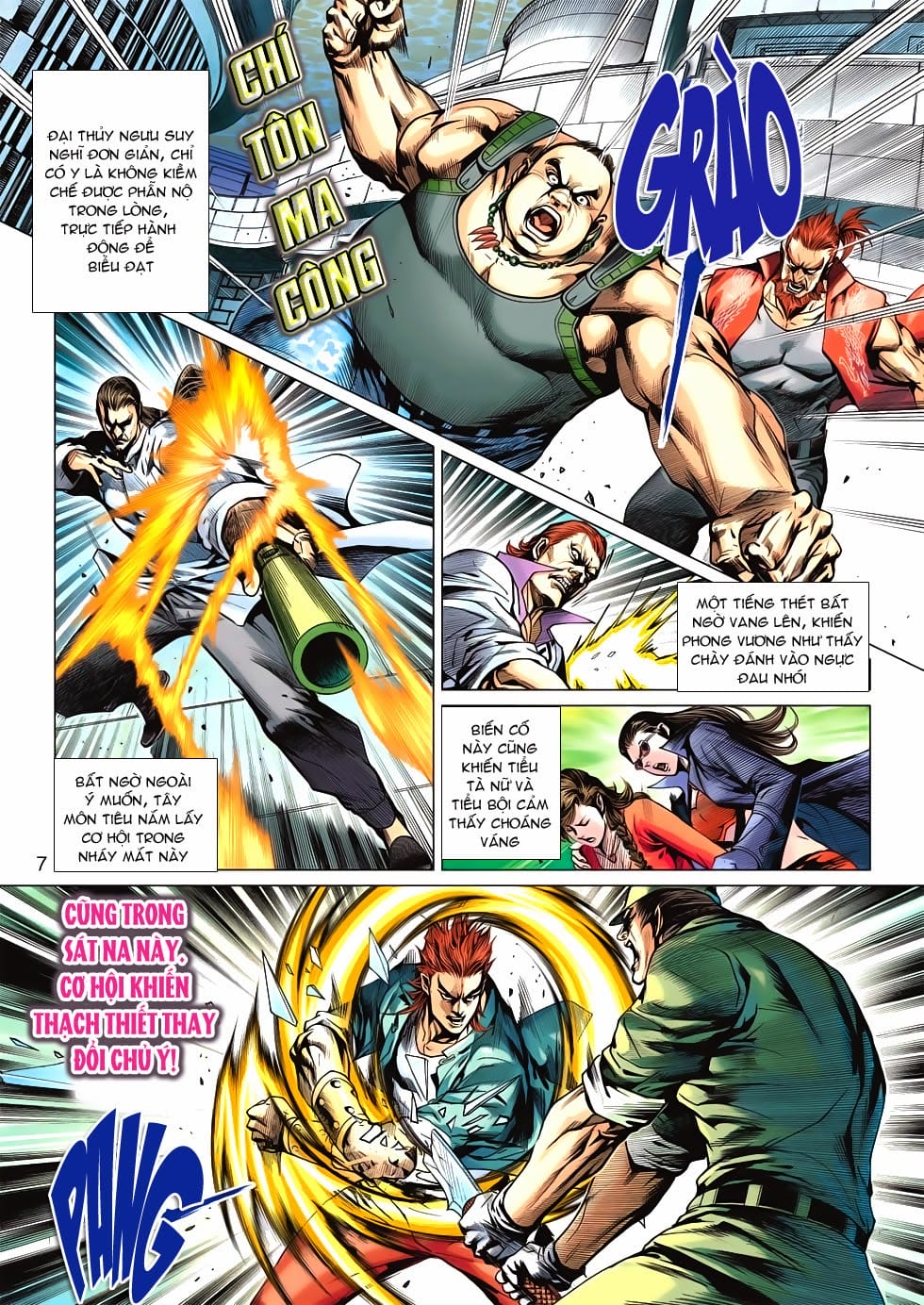 Truyện Tranh Tân Tác Long Hổ Môn trang 4