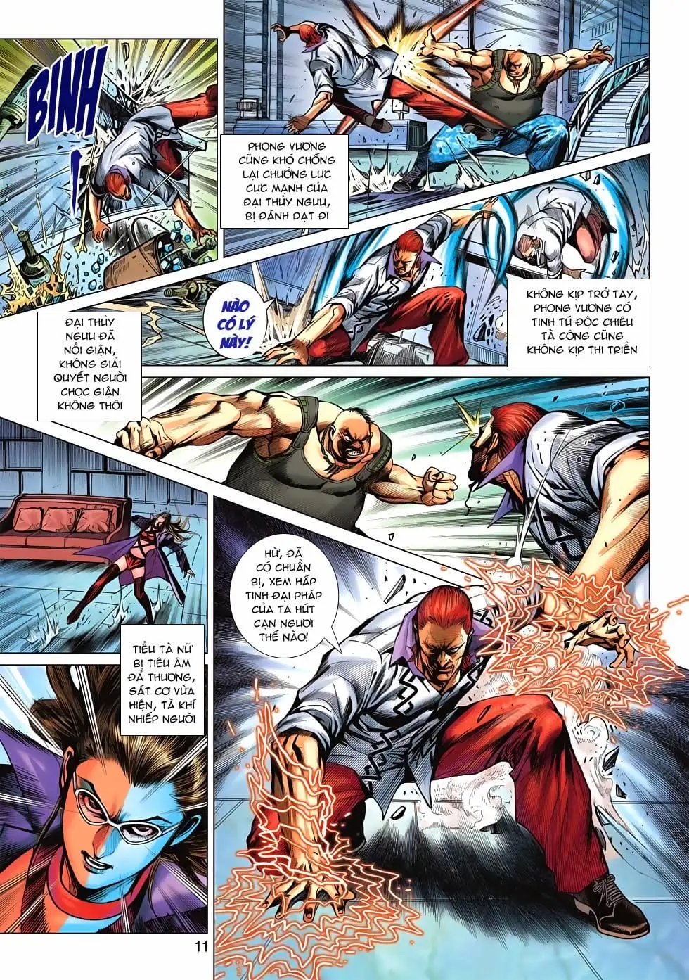 Truyện Tranh Tân Tác Long Hổ Môn trang 4