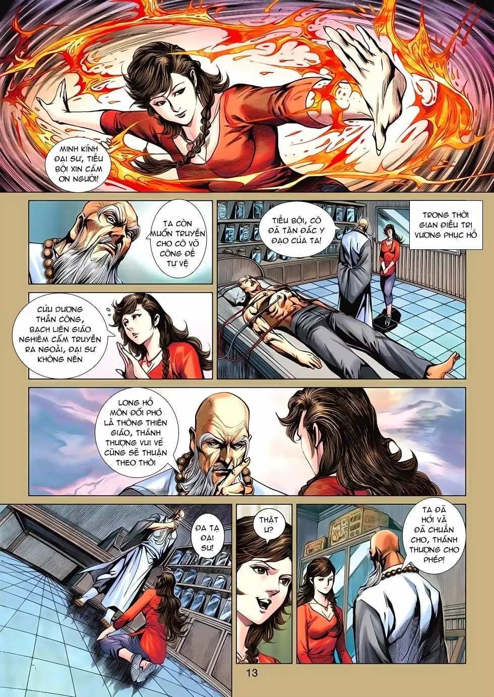 Truyện Tranh Tân Tác Long Hổ Môn trang 4