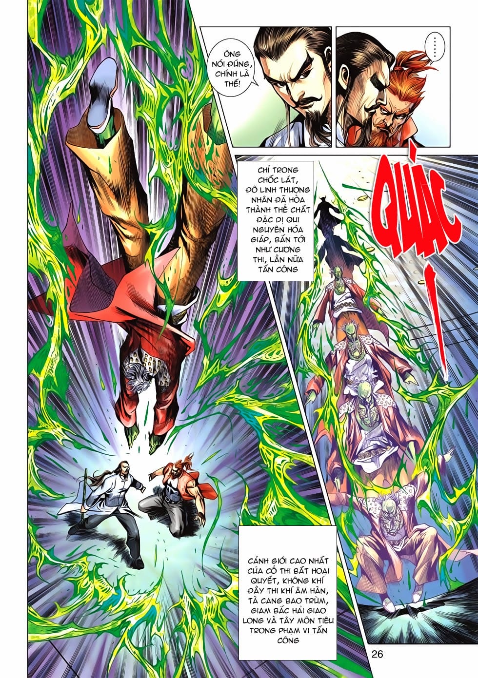 Truyện Tranh Tân Tác Long Hổ Môn trang 4