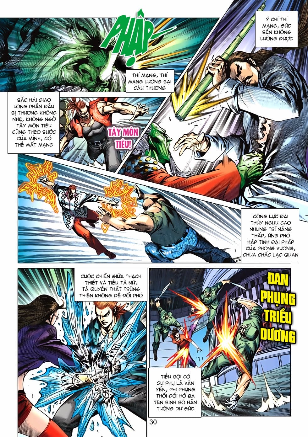 Truyện Tranh Tân Tác Long Hổ Môn trang 4