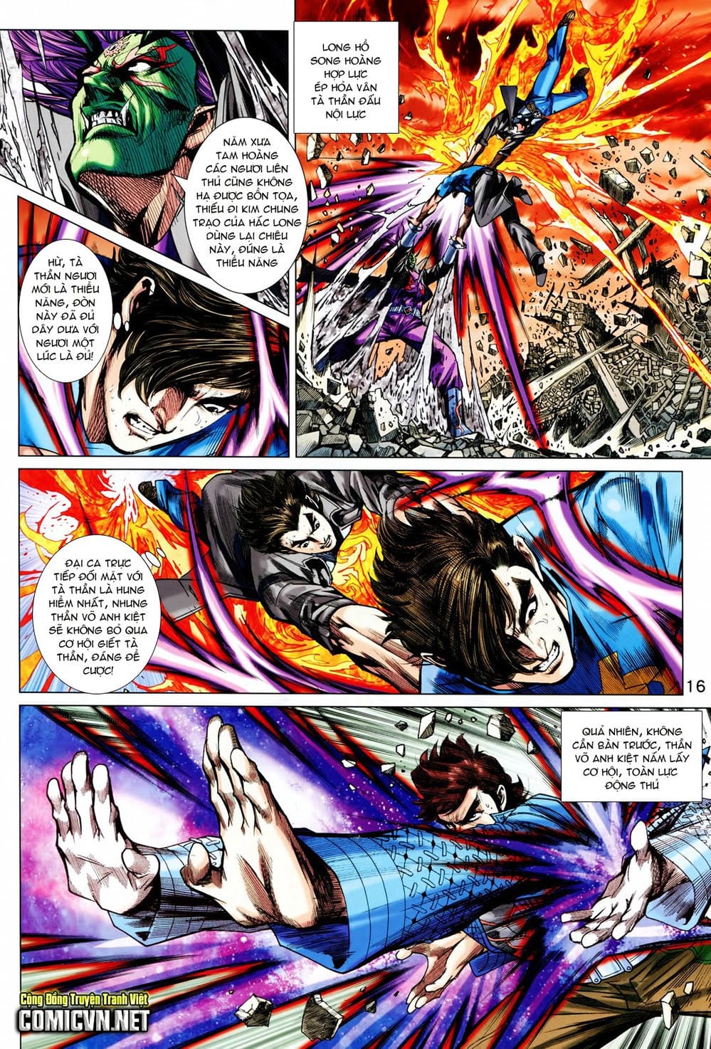 Truyện Tranh Tân Tác Long Hổ Môn trang 4