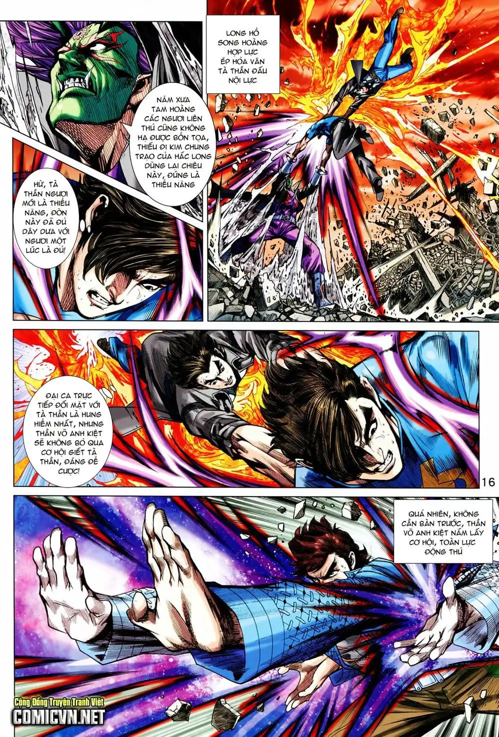 Truyện Tranh Tân Tác Long Hổ Môn trang 4