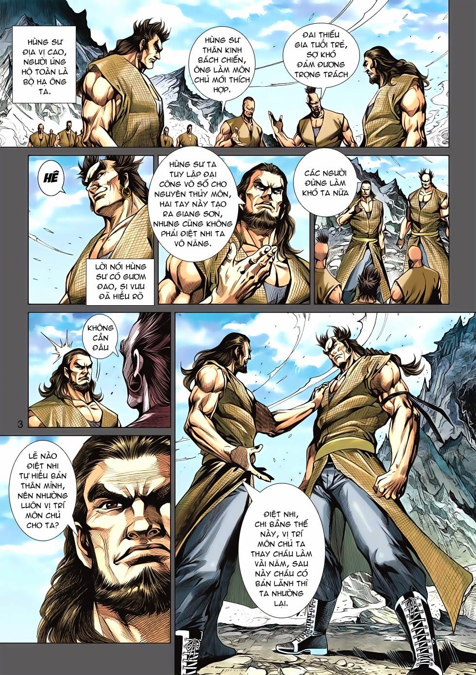 Truyện Tranh Tân Tác Long Hổ Môn trang 4