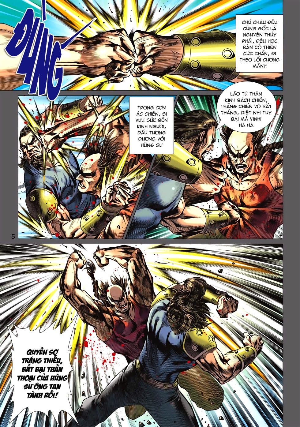 Truyện Tranh Tân Tác Long Hổ Môn trang 4
