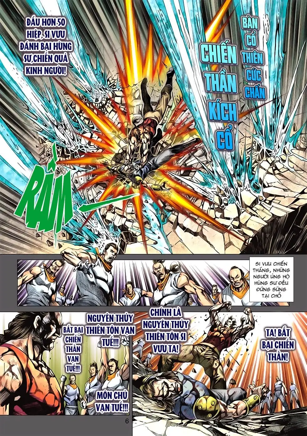 Truyện Tranh Tân Tác Long Hổ Môn trang 4