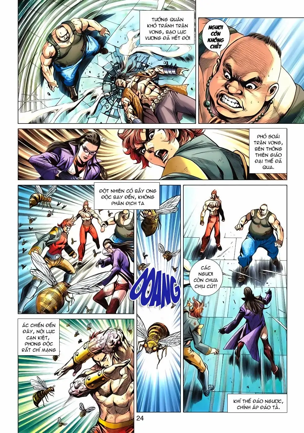 Truyện Tranh Tân Tác Long Hổ Môn trang 4