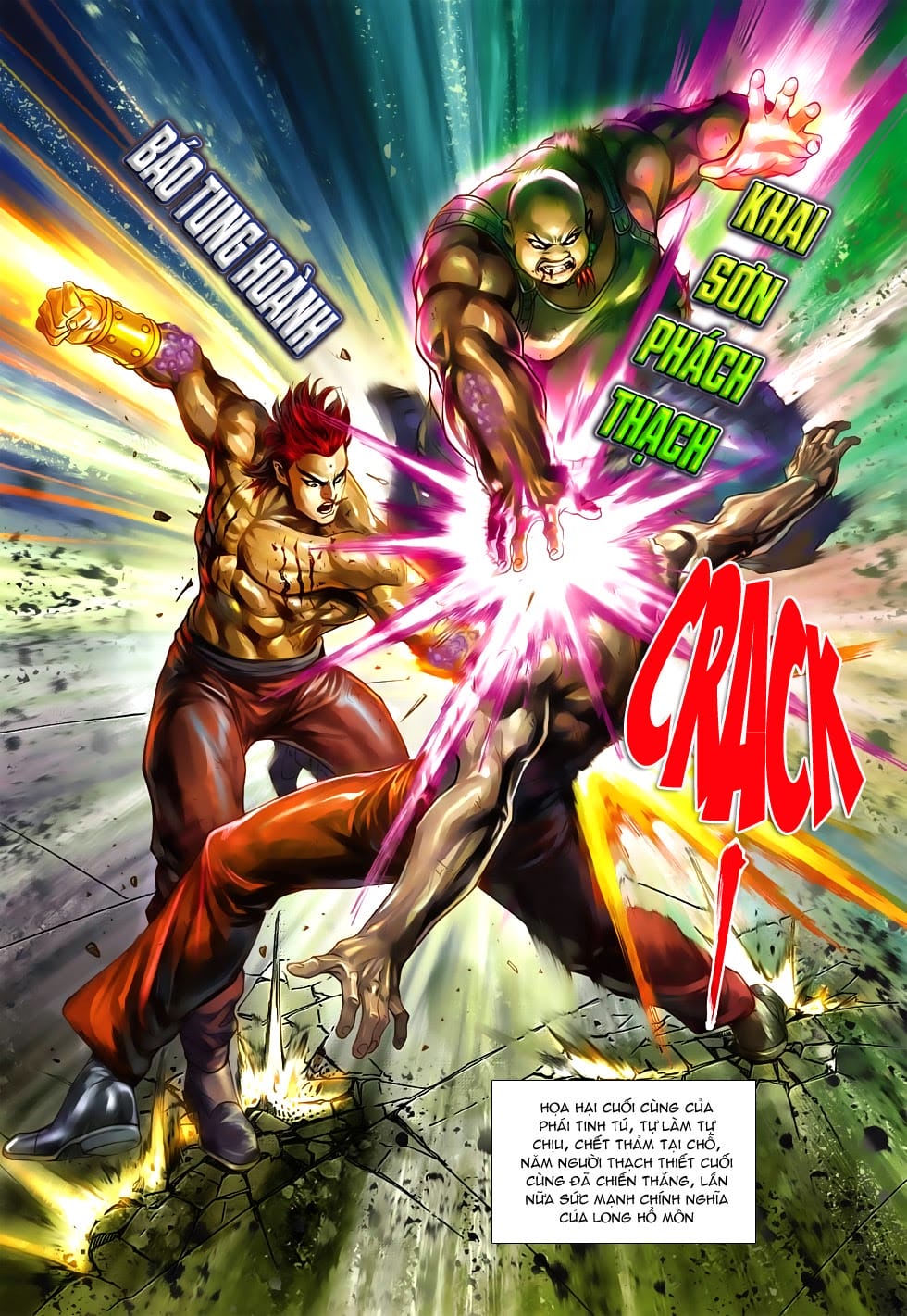 Truyện Tranh Tân Tác Long Hổ Môn trang 4
