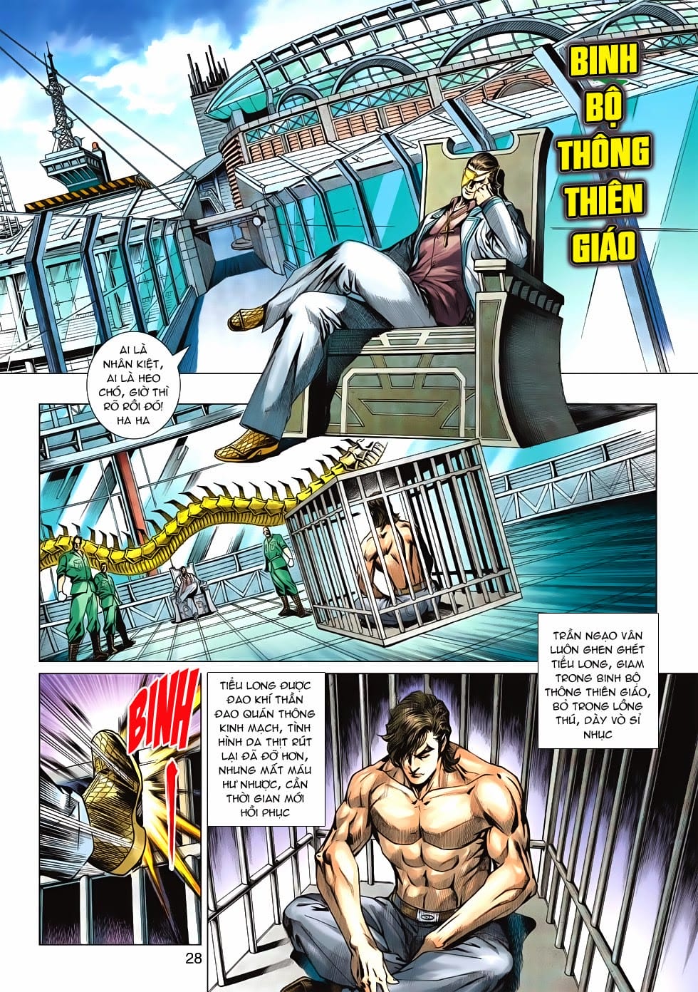 Truyện Tranh Tân Tác Long Hổ Môn trang 4