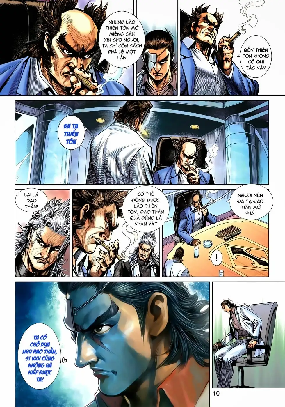 Truyện Tranh Tân Tác Long Hổ Môn trang 4