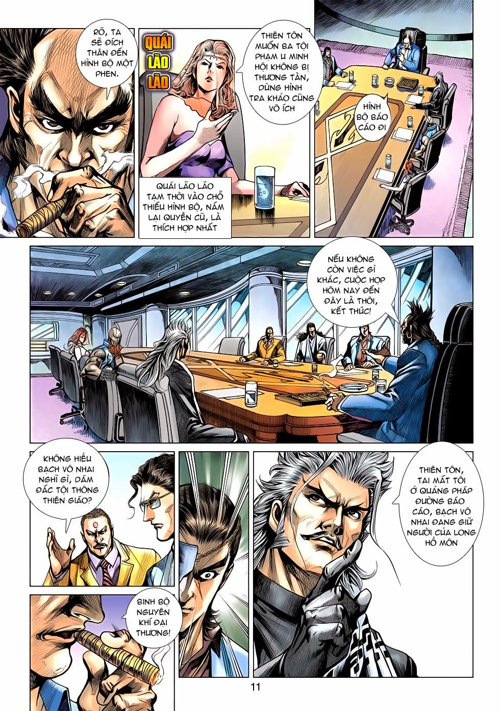 Truyện Tranh Tân Tác Long Hổ Môn trang 4