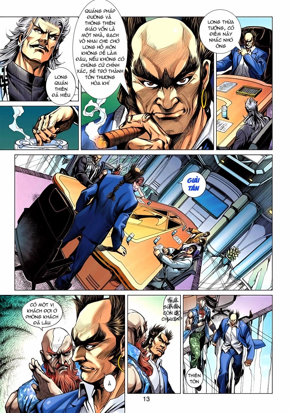 Truyện Tranh Tân Tác Long Hổ Môn trang 4