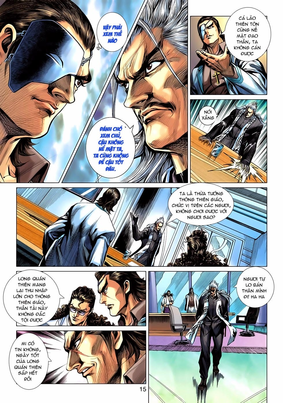 Truyện Tranh Tân Tác Long Hổ Môn trang 4