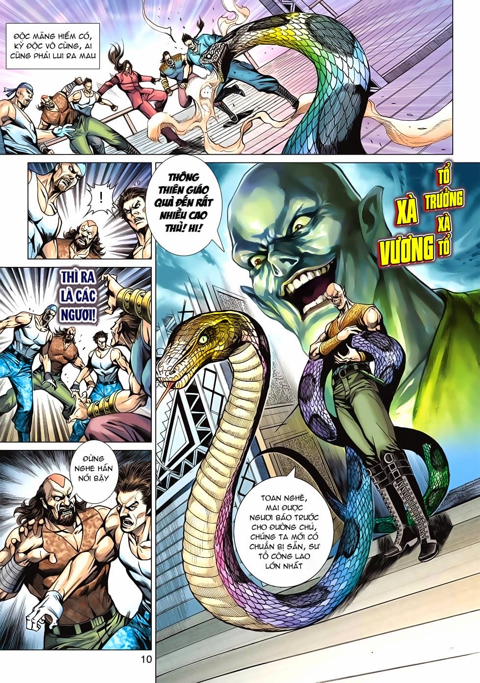 Truyện Tranh Tân Tác Long Hổ Môn trang 4