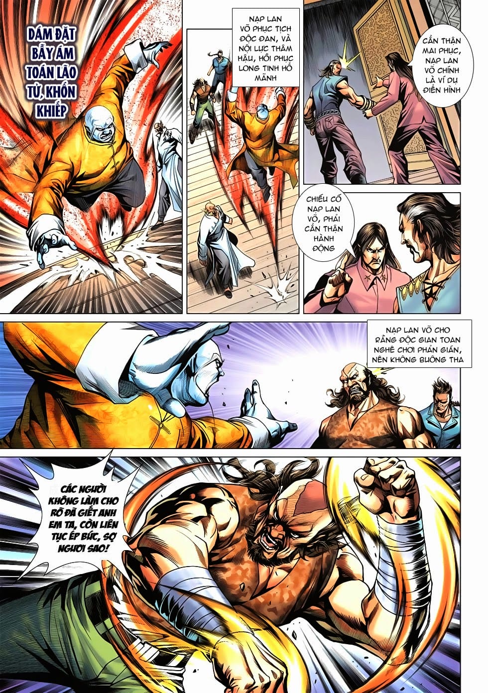 Truyện Tranh Tân Tác Long Hổ Môn trang 4