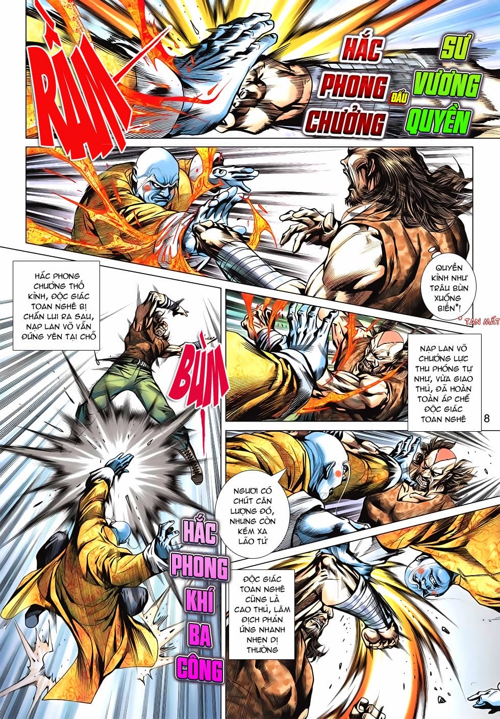 Truyện Tranh Tân Tác Long Hổ Môn trang 4