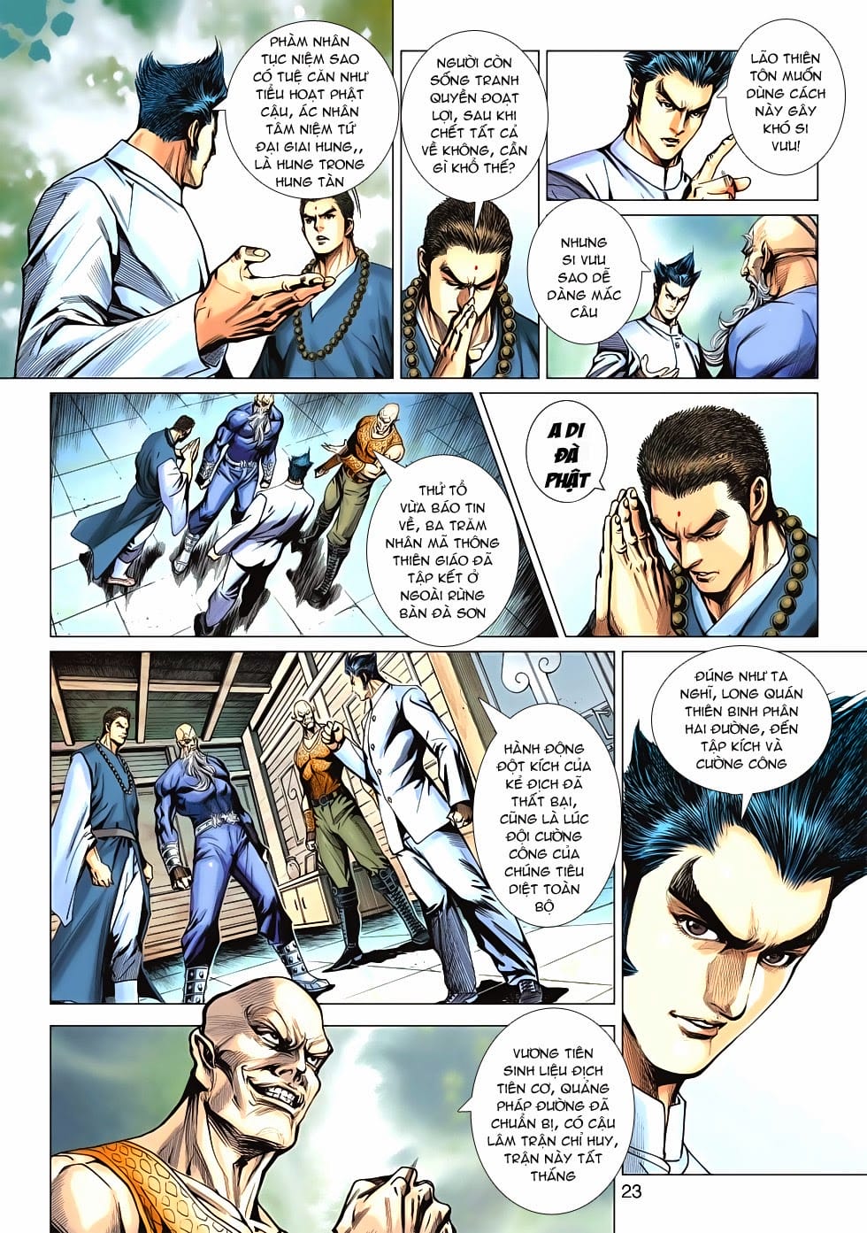 Truyện Tranh Tân Tác Long Hổ Môn trang 4