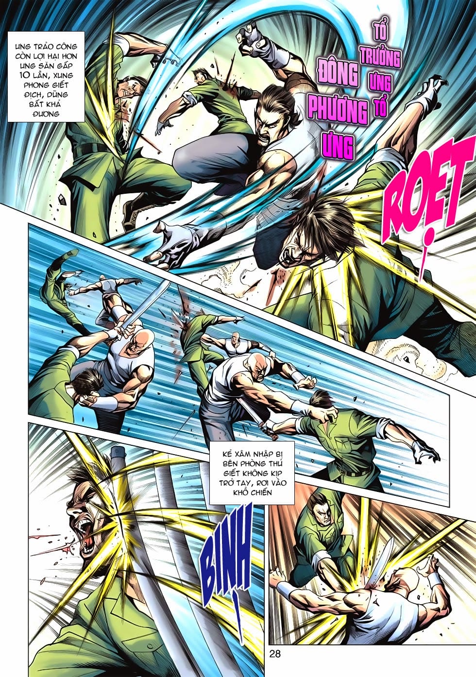 Truyện Tranh Tân Tác Long Hổ Môn trang 4