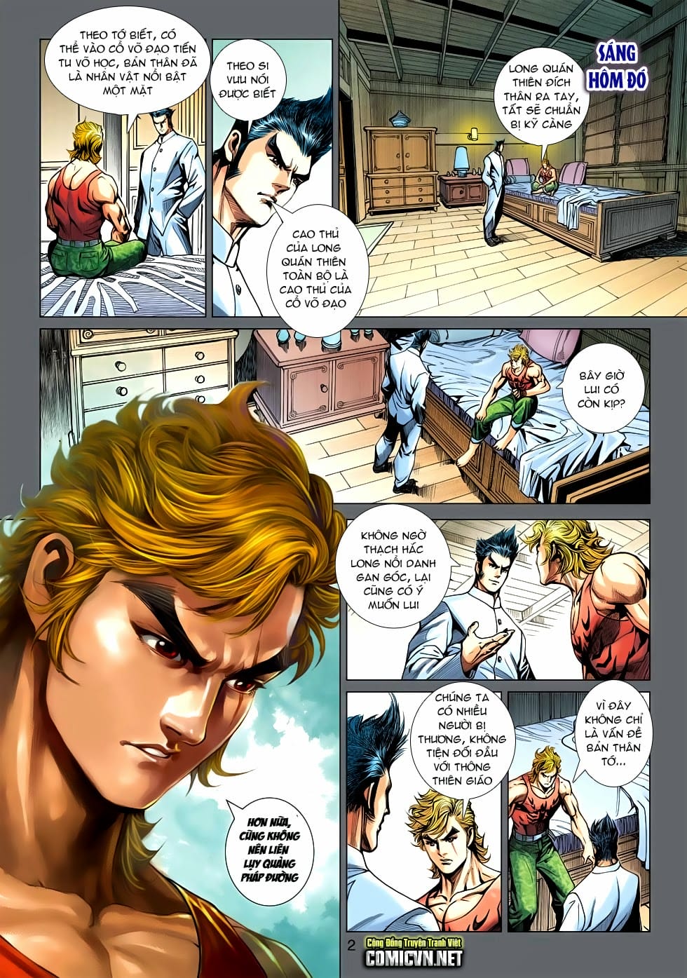 Truyện Tranh Tân Tác Long Hổ Môn trang 4