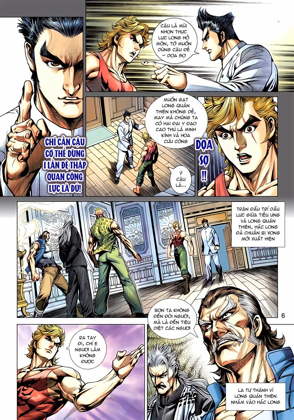 Truyện Tranh Tân Tác Long Hổ Môn trang 4