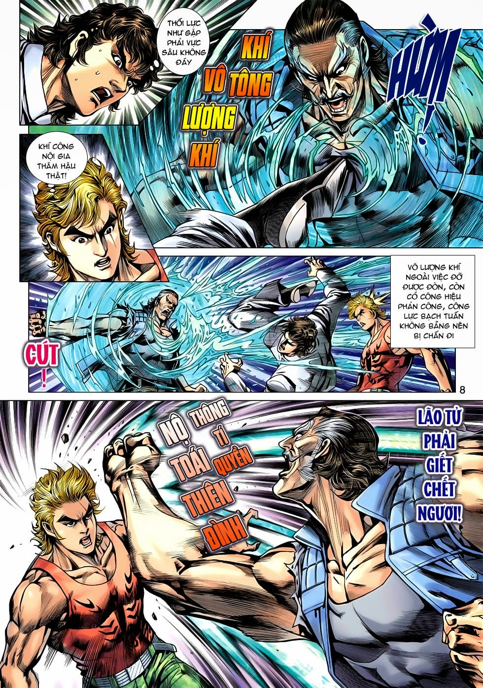 Truyện Tranh Tân Tác Long Hổ Môn trang 4