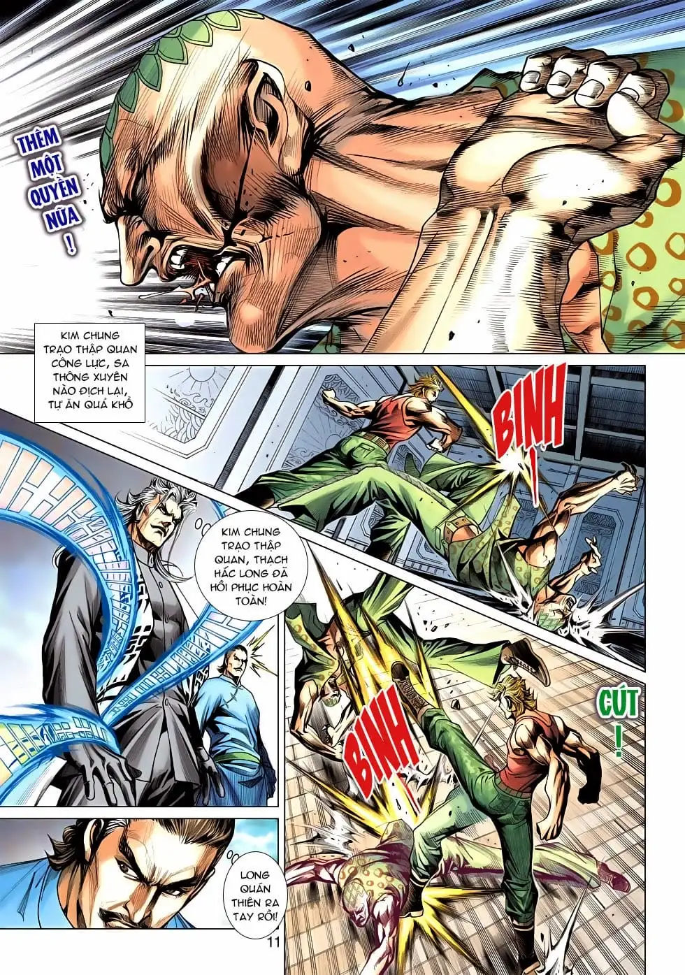 Truyện Tranh Tân Tác Long Hổ Môn trang 4