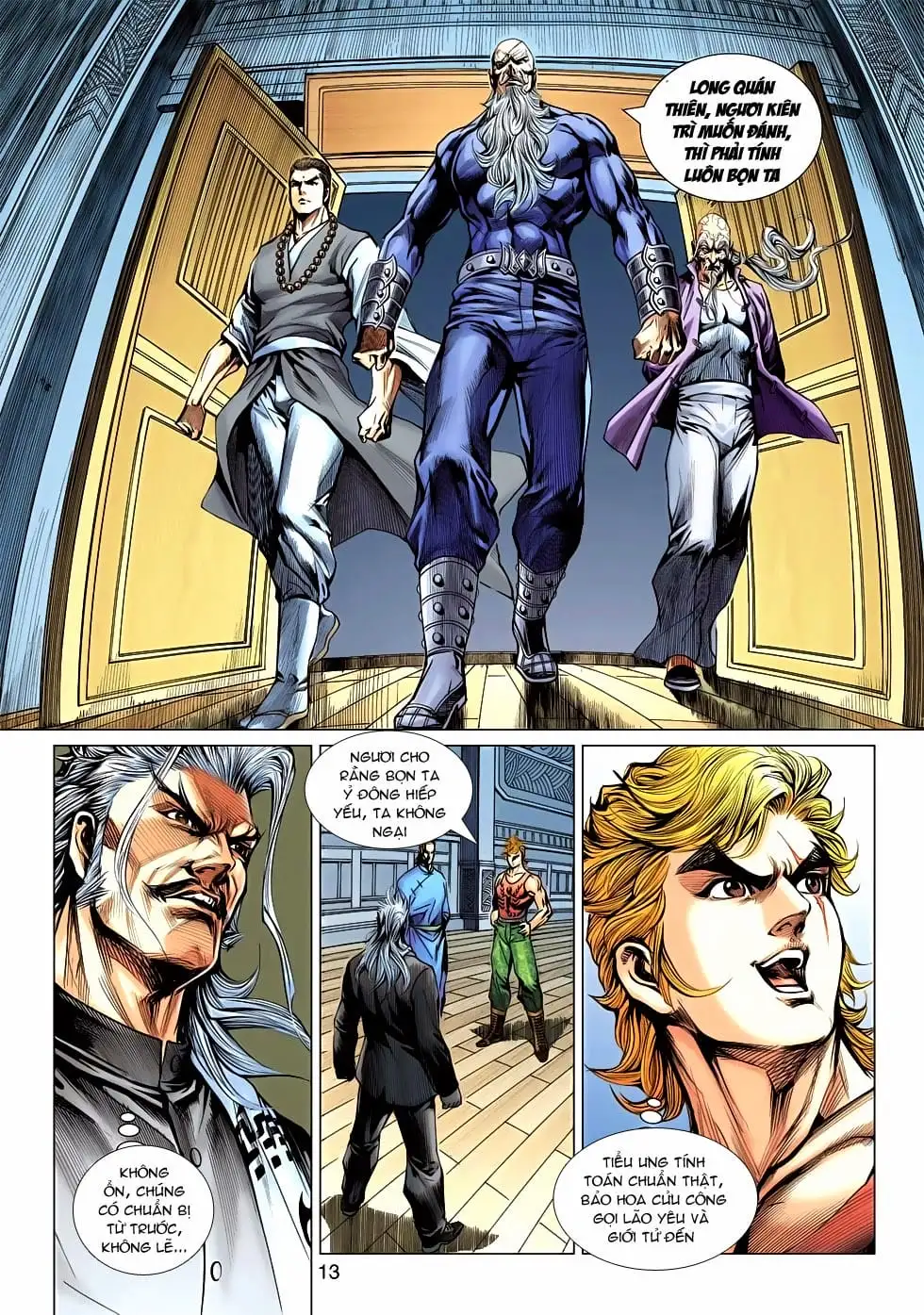 Truyện Tranh Tân Tác Long Hổ Môn trang 4