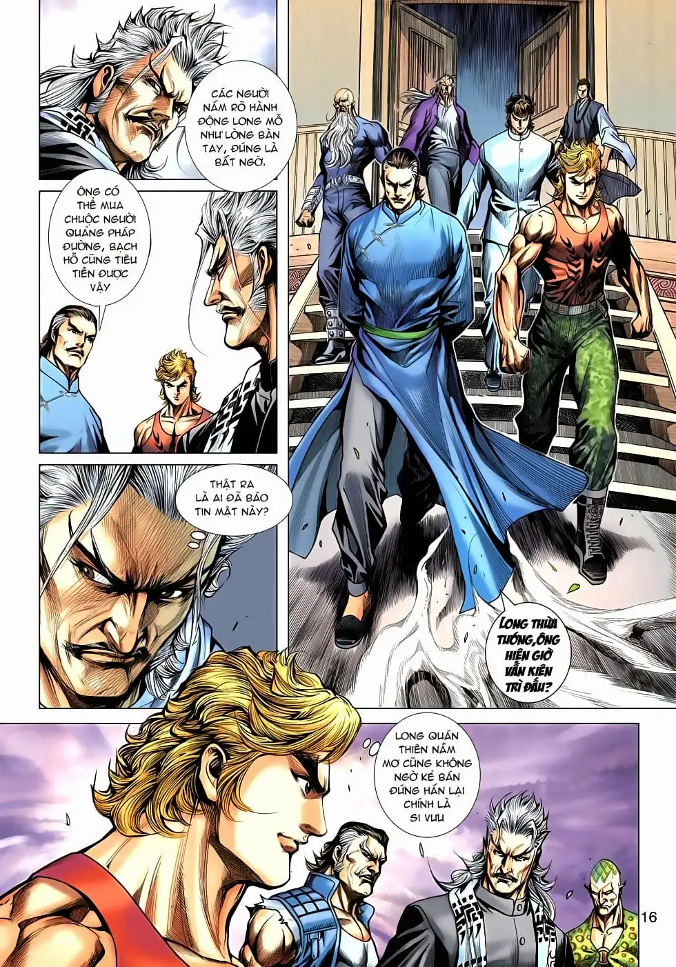 Truyện Tranh Tân Tác Long Hổ Môn trang 4
