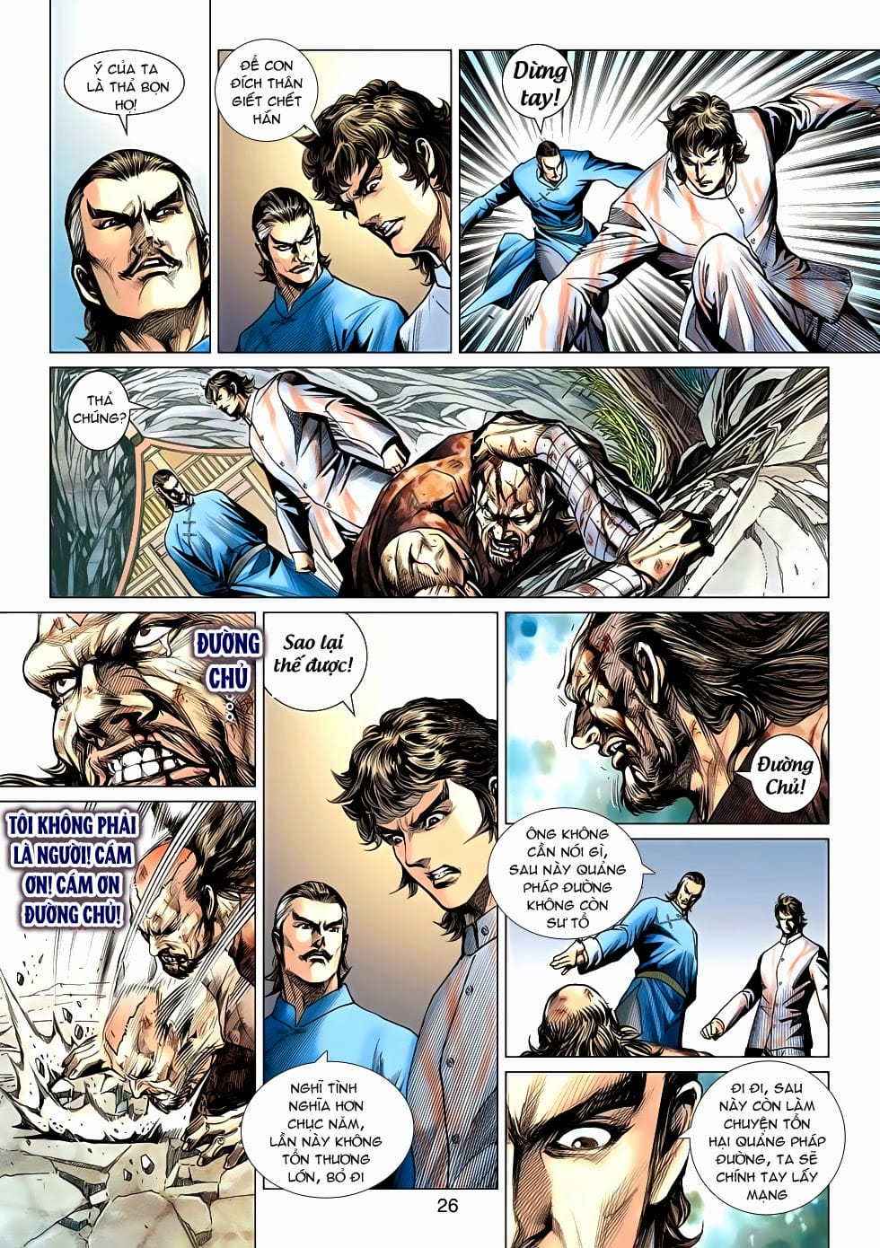 Truyện Tranh Tân Tác Long Hổ Môn trang 4