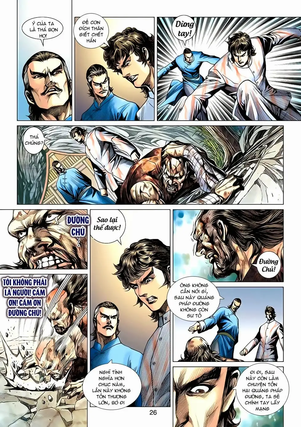 Truyện Tranh Tân Tác Long Hổ Môn trang 4