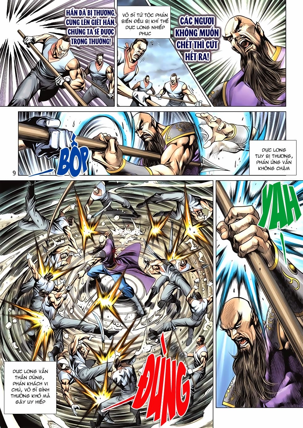 Truyện Tranh Tân Tác Long Hổ Môn trang 4